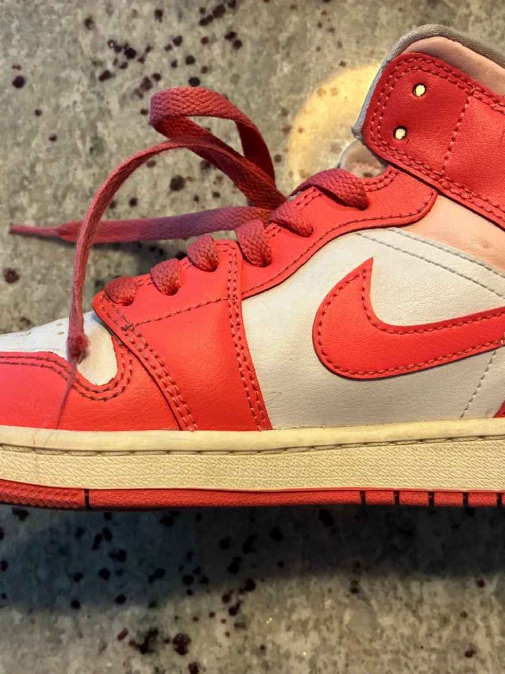 Girls air Jordan Nike high tops